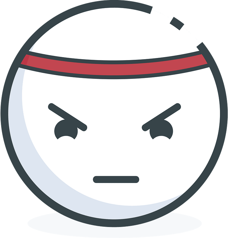 Angry emoji