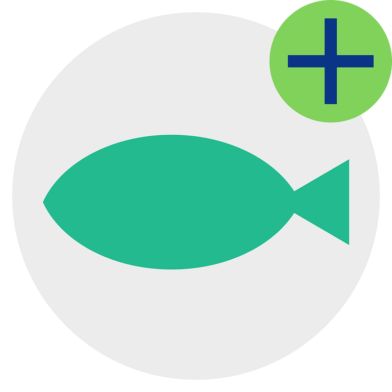 Fish symbol add