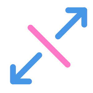 Outside line diagonal