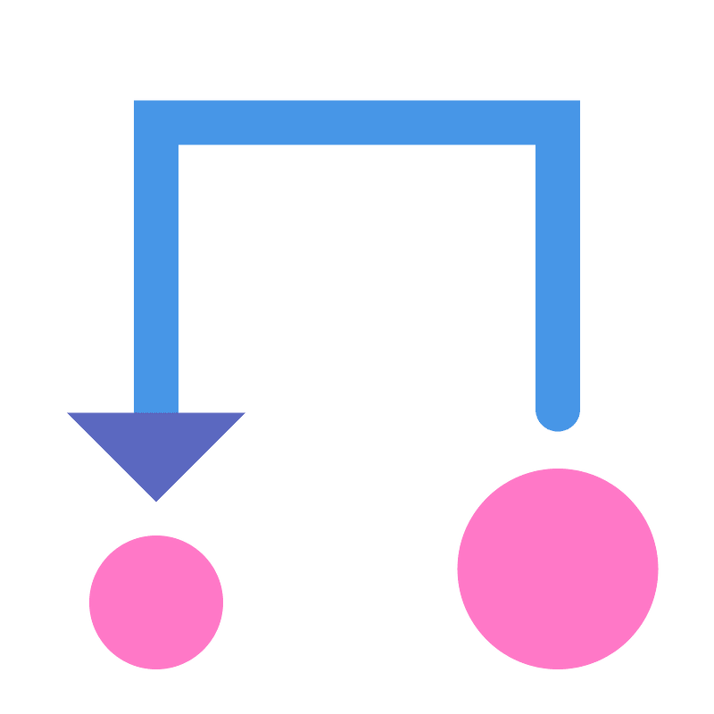 Size arrow left