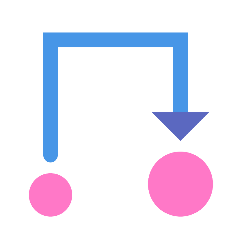 Size arrow right