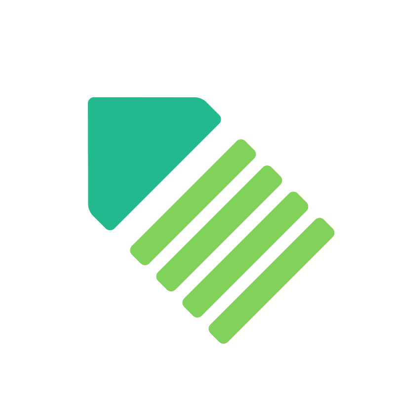 Stamp arrow diagonal up
