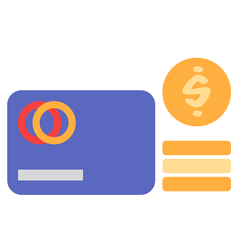 Dollar coins card