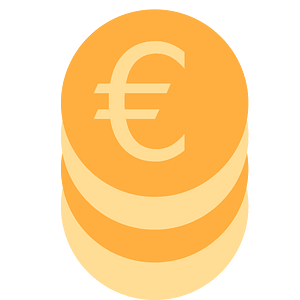 Euro coins