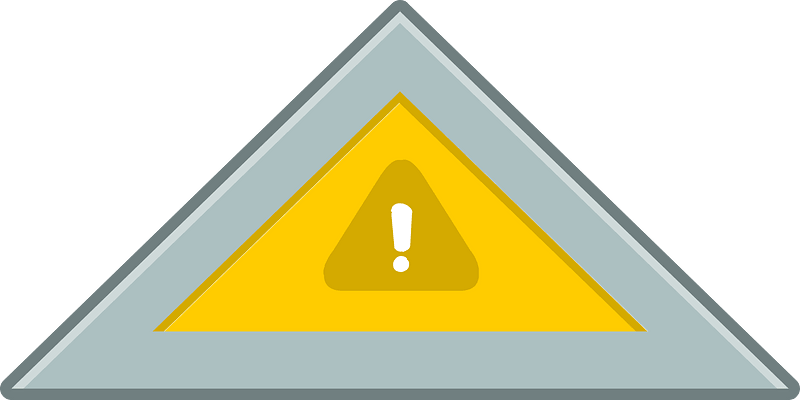 Triangle yellow block
