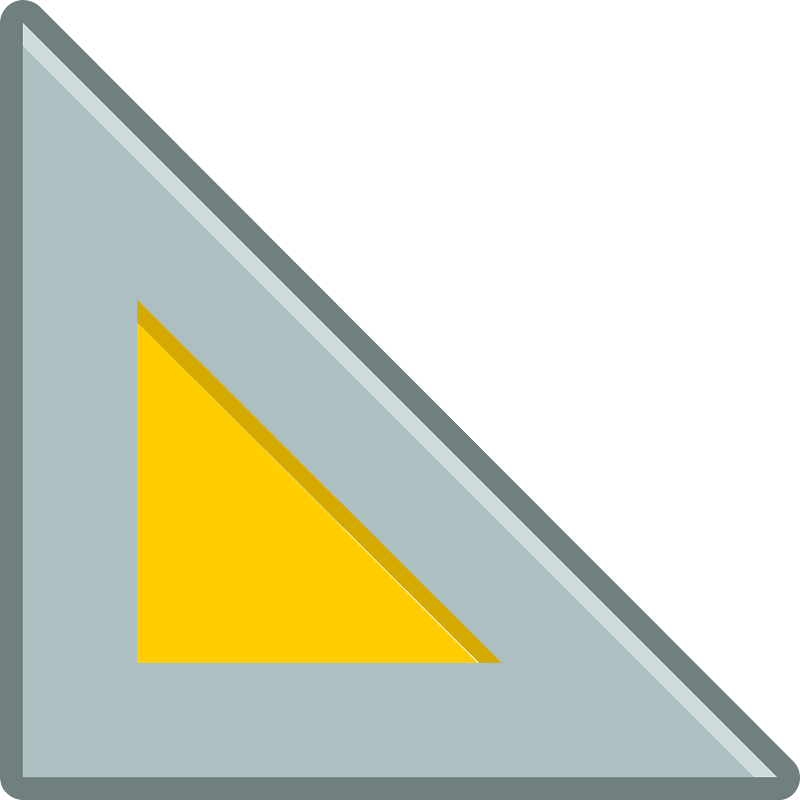 Triangle yellow block