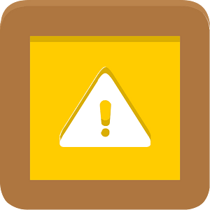 Yellow block 07 warning