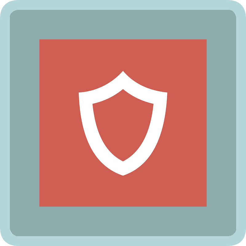 Red block 12 shield