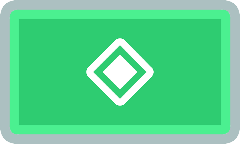 Block 22-03 green rhombus