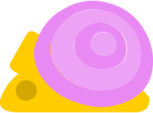 Pink snail