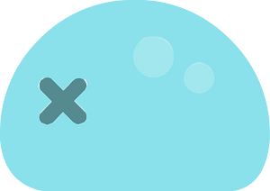 Light blue slime