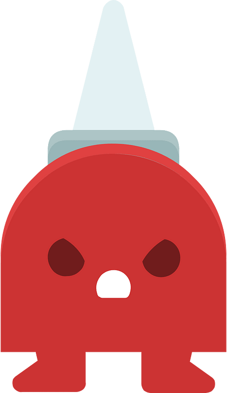 White hat red character
