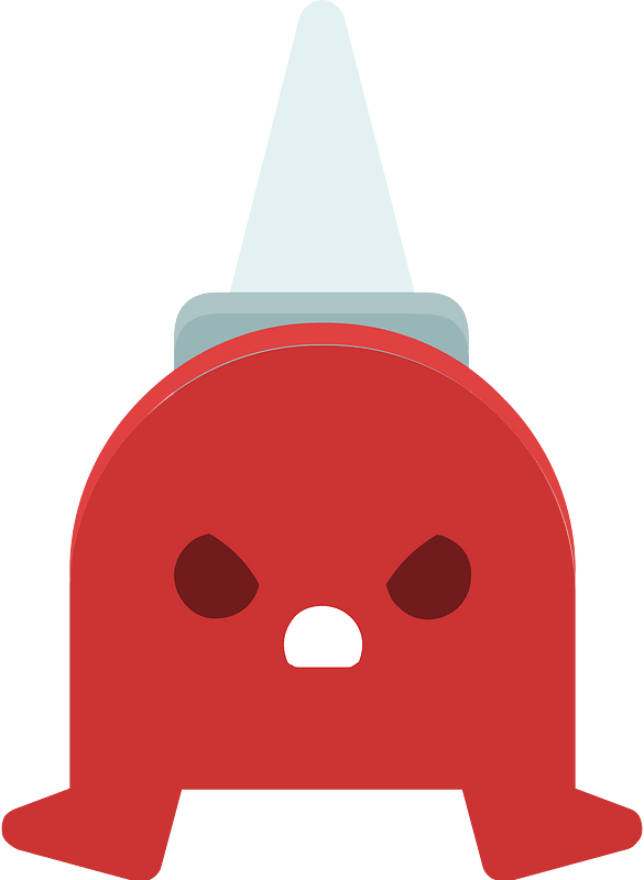 White hat red character