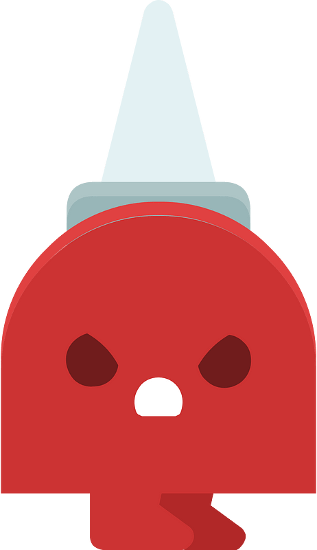 White hat red character
