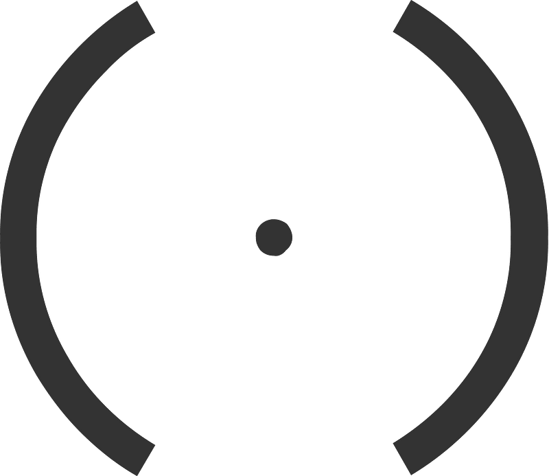 Round crosshair