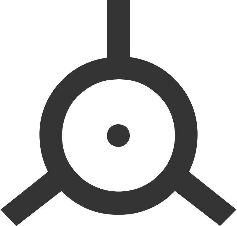 Round crosshair