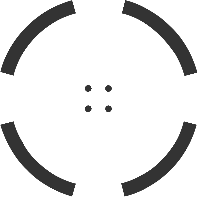 Round crosshair