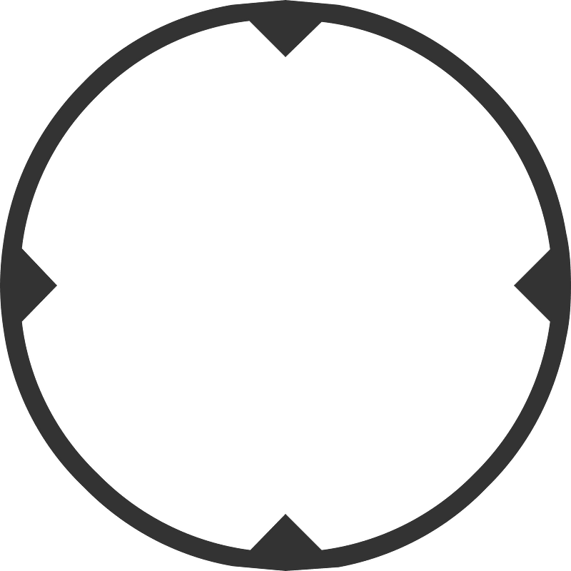 Round crosshair