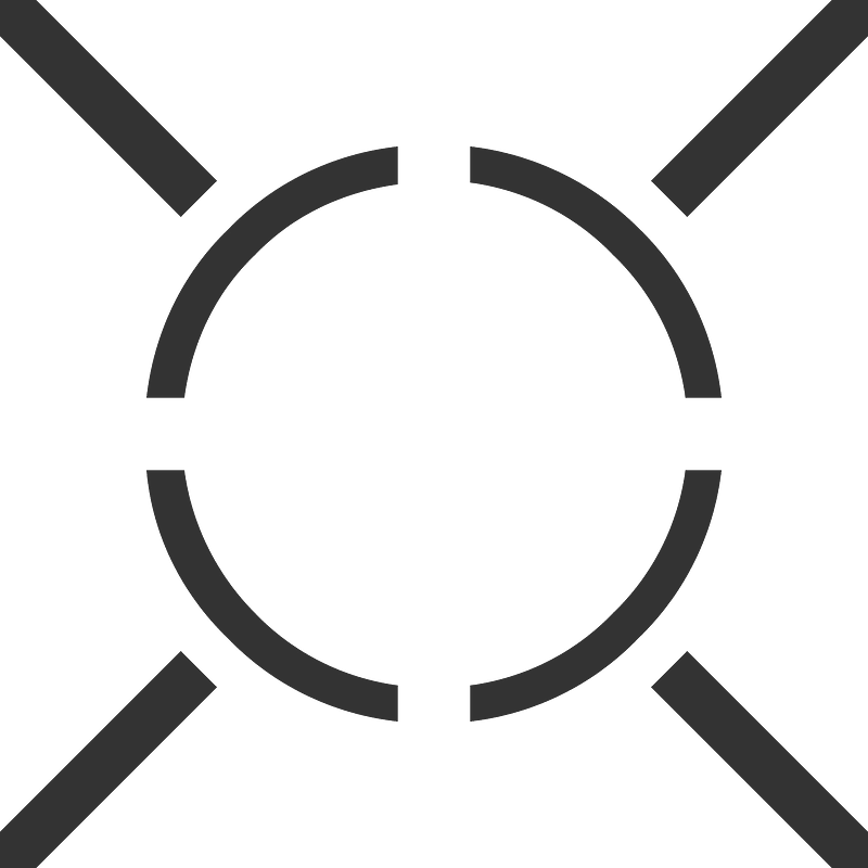 Round crosshair