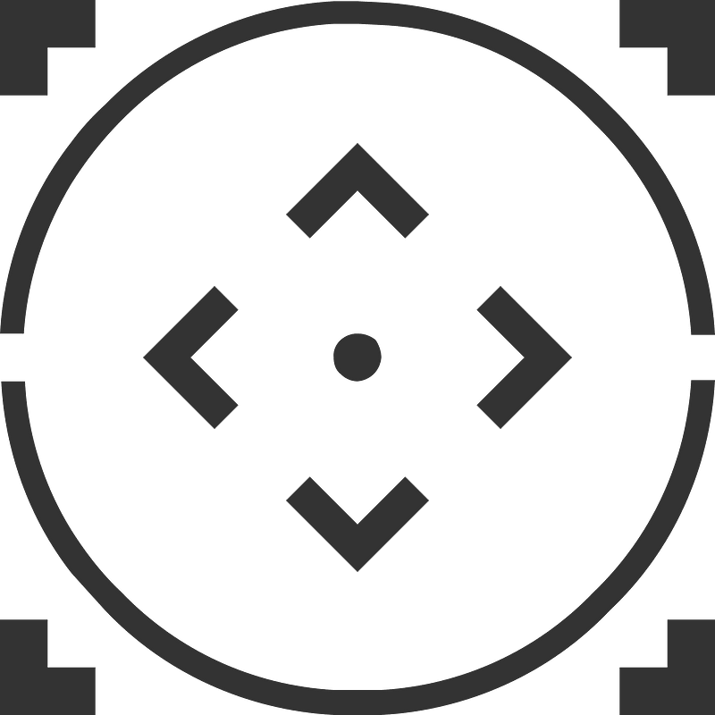 Round crosshair