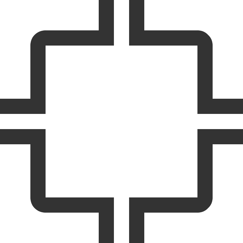 Square crosshair
