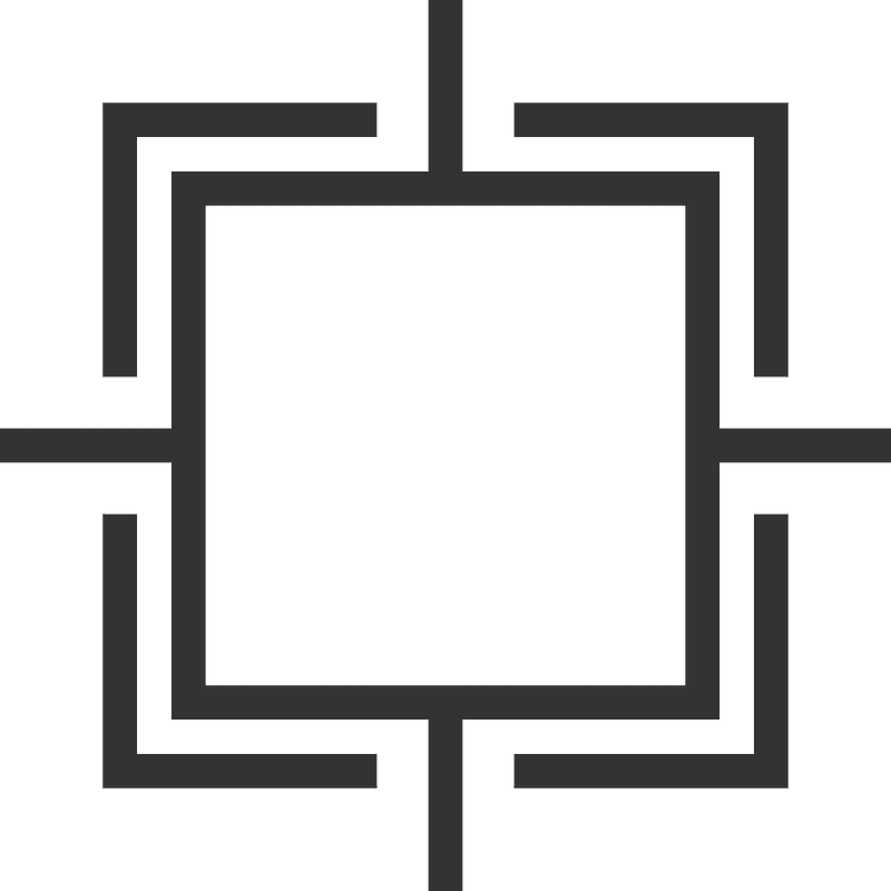 Square crosshair
