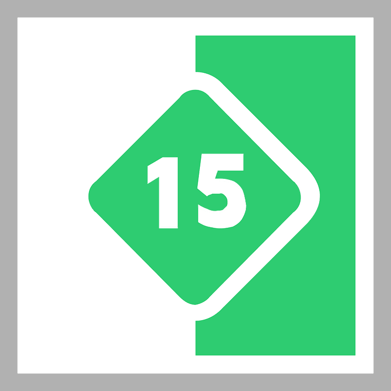 Green card 15 fifteen