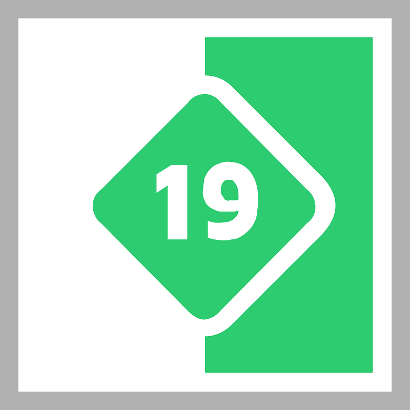 Green card 19 nineteen