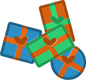 Various gift boxes