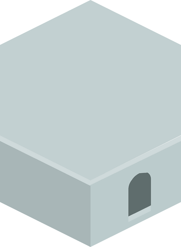 Light grey hexagon base