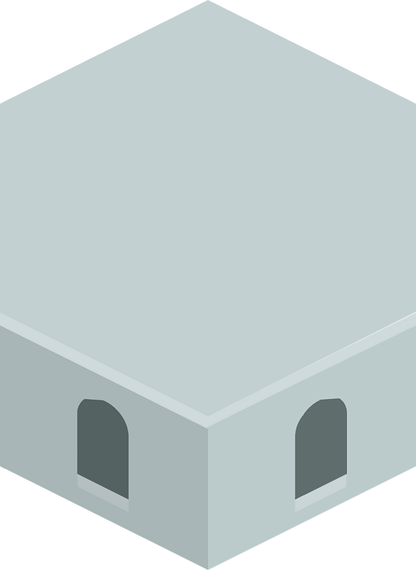 Light grey hexagon base