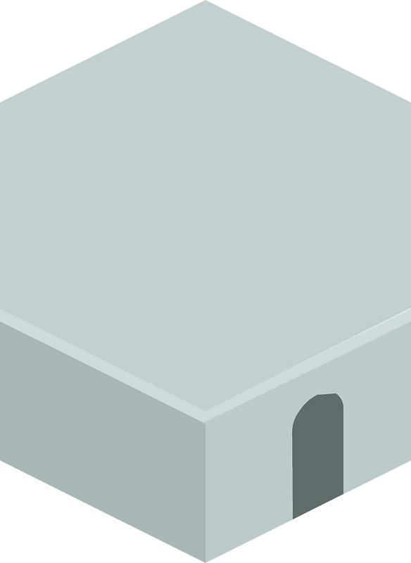 Light grey hexagon base