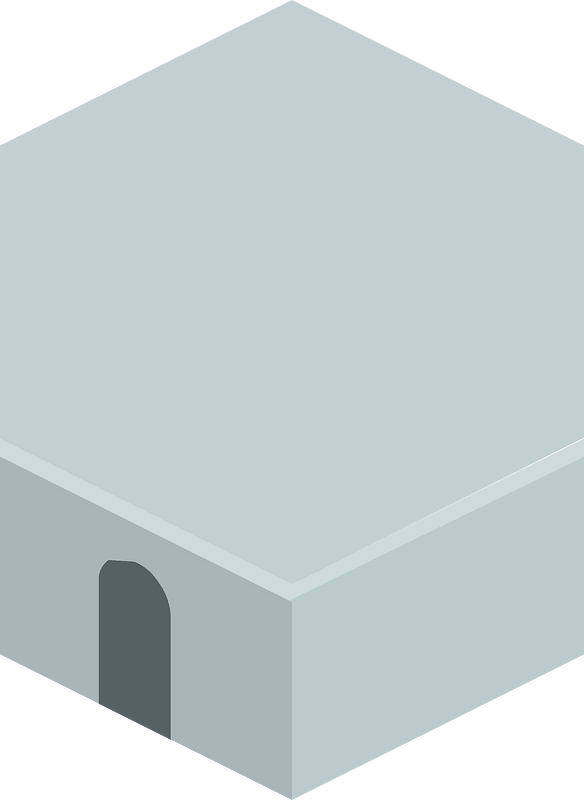Light grey hexagon base