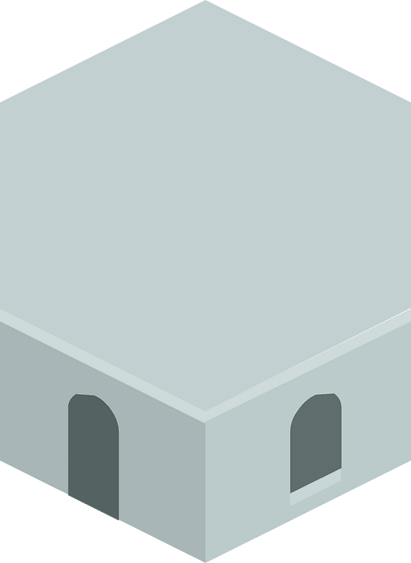 Light grey hexagon base