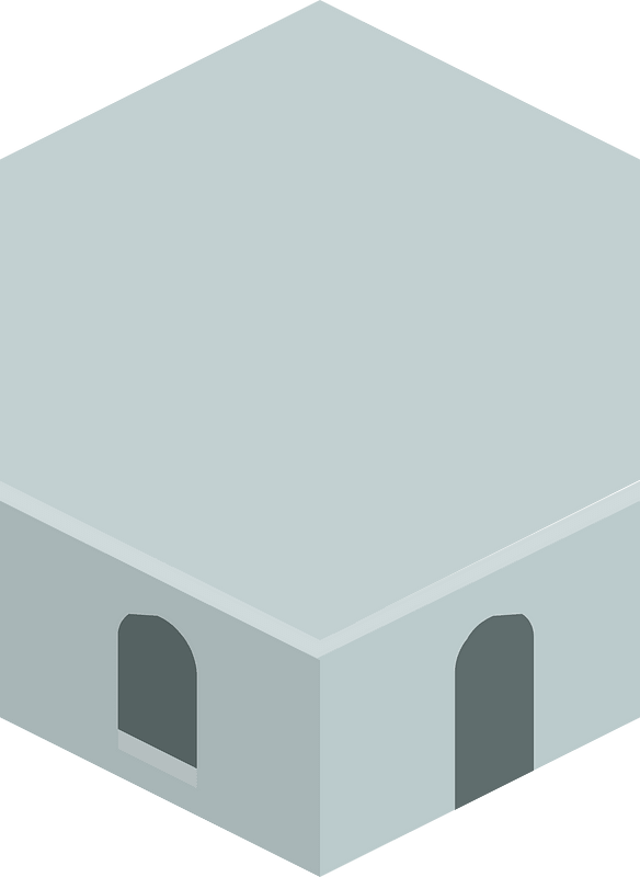 Light grey hexagon base