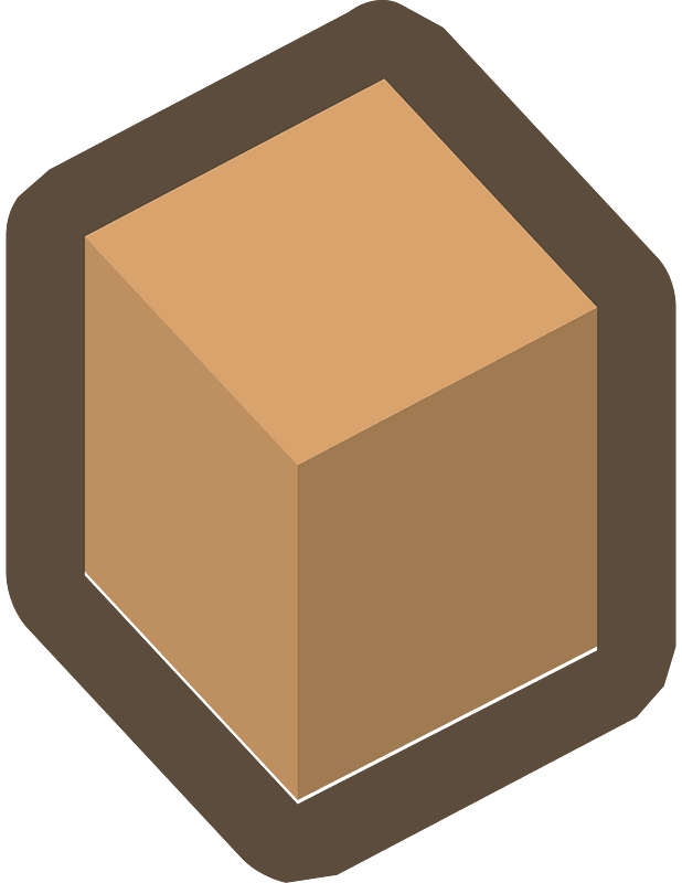 Isometric building part 03 block