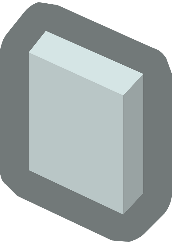Isometric building part