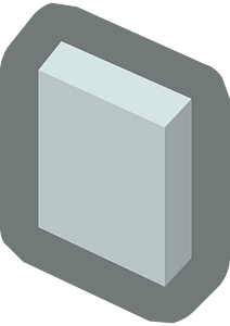 Isometric building part