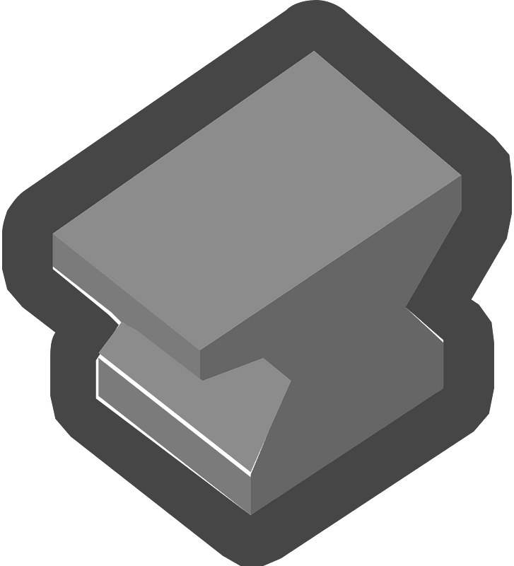 Isometric building part