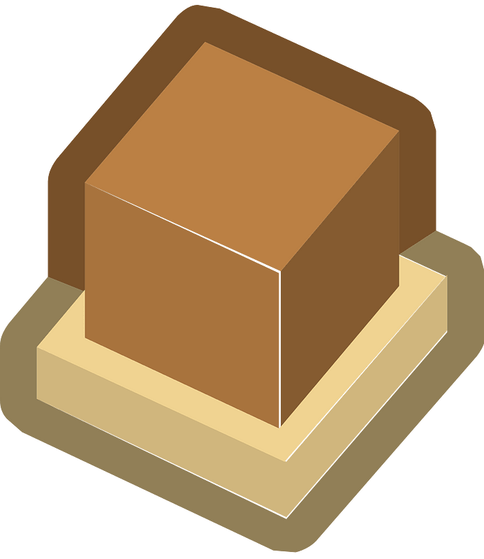 Red isometric building