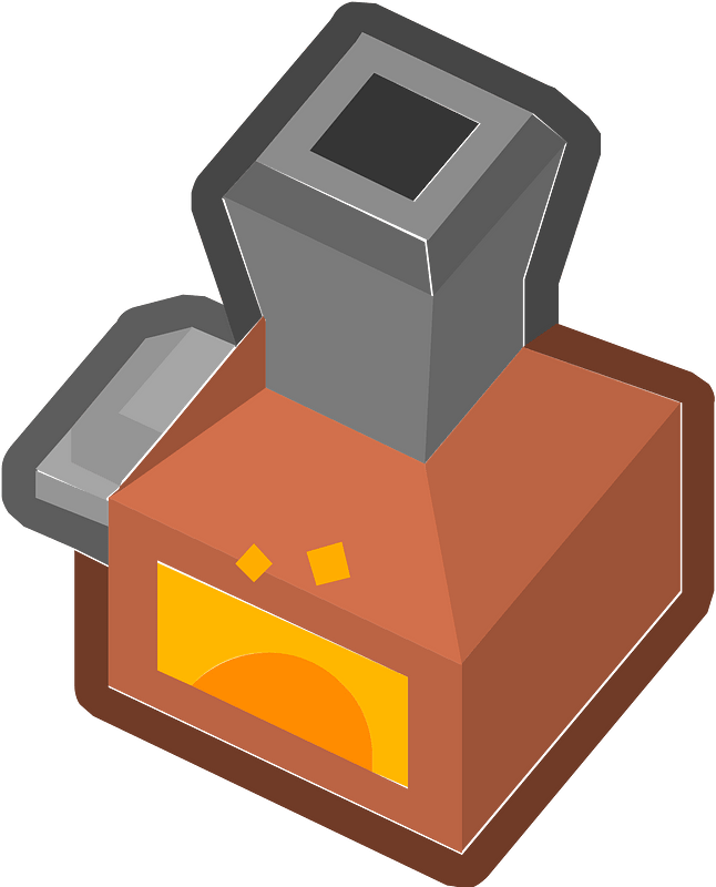 Red isometric building