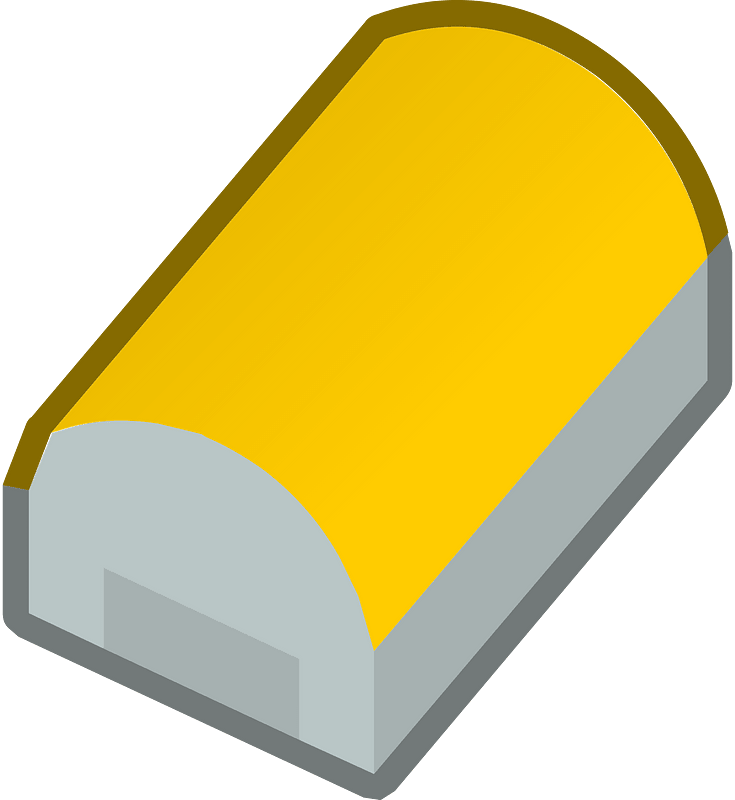 Yellow isometric building