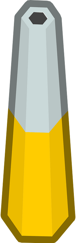 Yellow isometric building