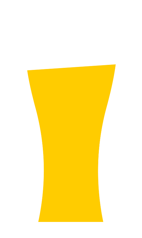 Item 025 beer glass