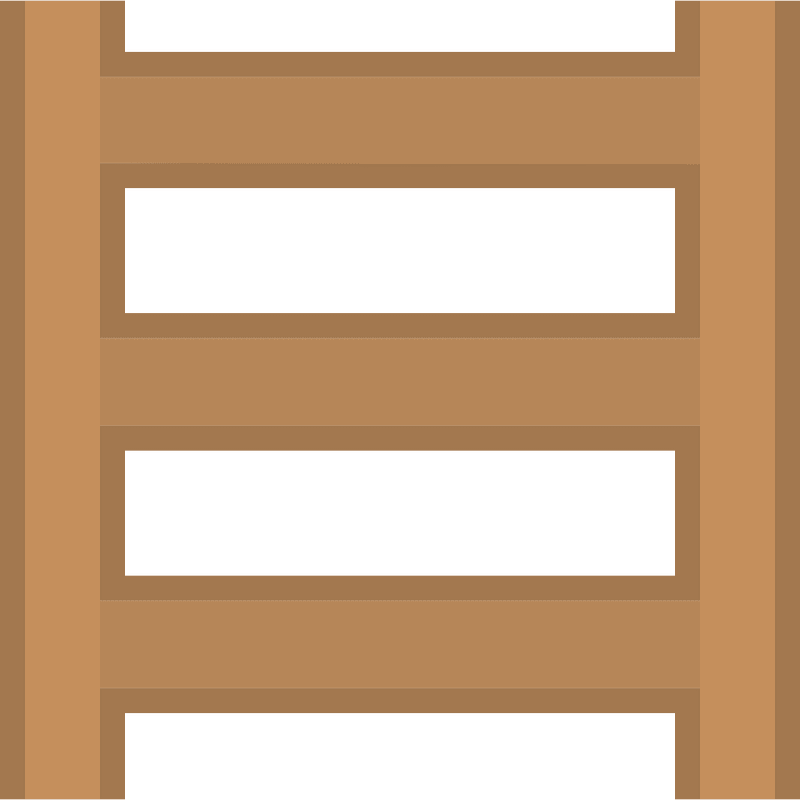 Brown ladder