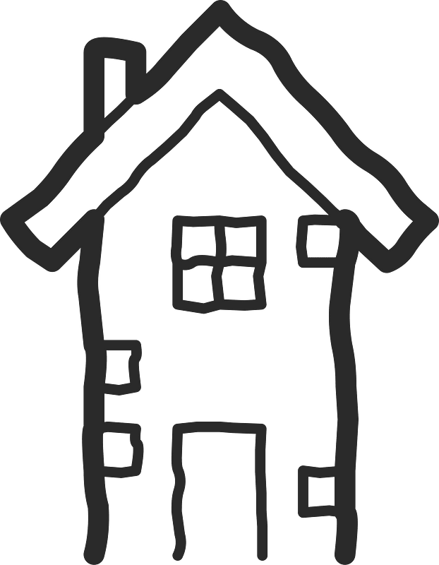 Mono line object 15 house