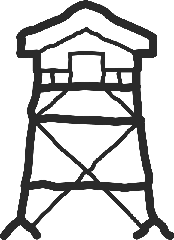 Mono line object 45 tower