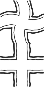 Mono line object 56 crossroads