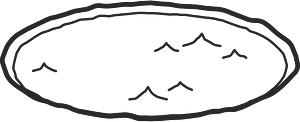 Mono line object 65 pond