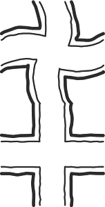 Mono line object 67 crossroads